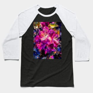 The Colourful Rhododendron Baseball T-Shirt